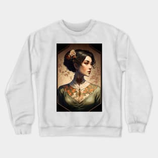 Elegant Hong Kong Lady Crewneck Sweatshirt